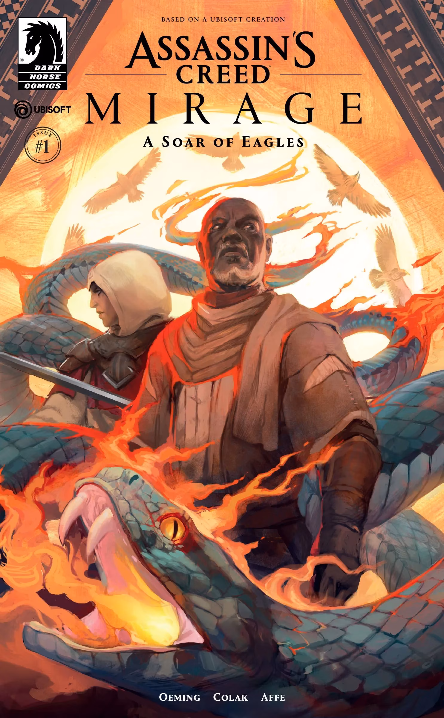 assassin-s-creed-mirage-a-soar-of-eagles-comic-series-deep-dive-and-franchise-connections-image-1